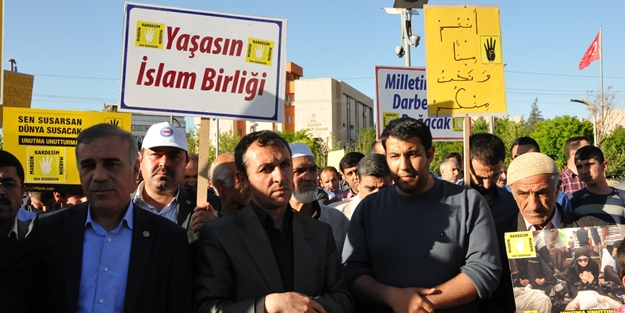 Mardin Mısır'daki idam kararlarını protesto etti