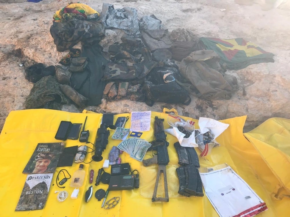 Mardin’de 1 terörist etkisiz hale getirildi, 3 terörist yakalandı 