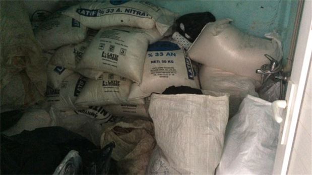 Mardin'de 3 ton patlayıcı ele geçirildi