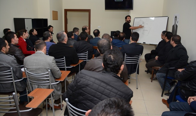 Mardin'de canlı bomba saldırılarına karşı eğitim