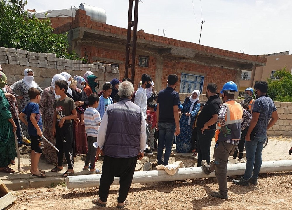 Mardin’de Dicle Elektrik’in 2 buçuk milyon liralık enerji yatırımına engel 