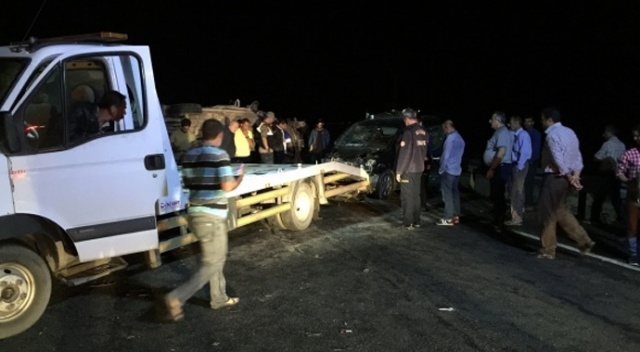 Mardin'de feci kaza: 14 kişi yaralı var