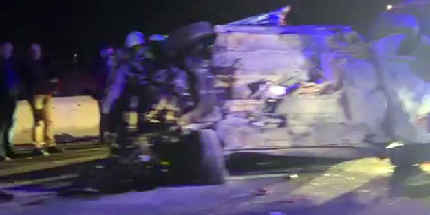 Mardin’de feci kaza: Yaralılar var