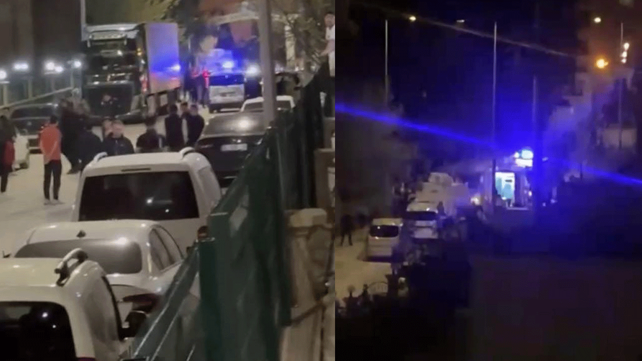 Mardin'de hareketli gece! Yaralılar var