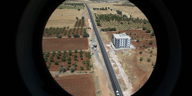 Mardin'de hava destekli trafik denetimi yapıldı