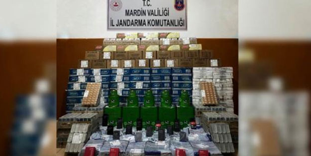 Mardin'de kaçakçılık operasyonu: 225 adet ele geçirildi
