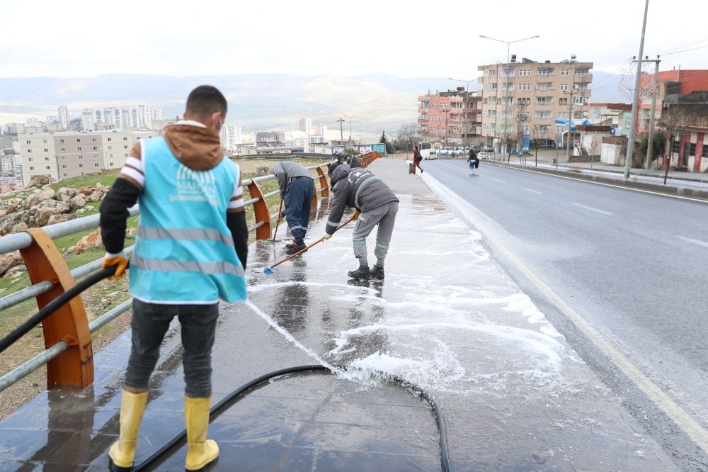 Mardin’de korona virüs seferberliği sürüyor 