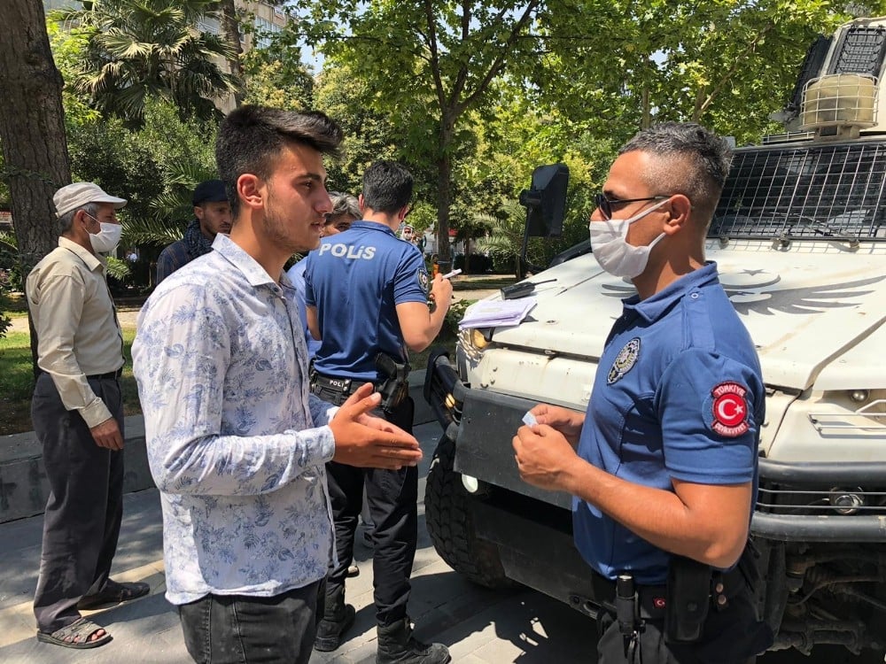Mardin’de maske takmayanlara ceza yağdı 