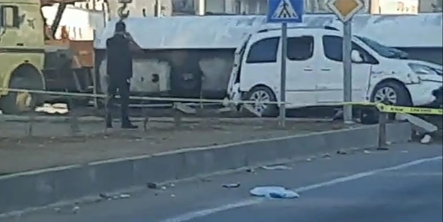Mardin'de otomobil ile tır çarpıştı!