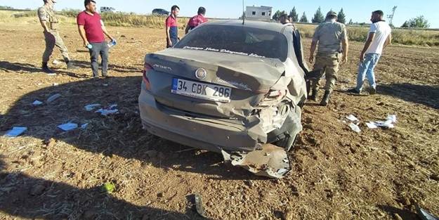 Mardin'de otomobil kazası: Yaralılar var