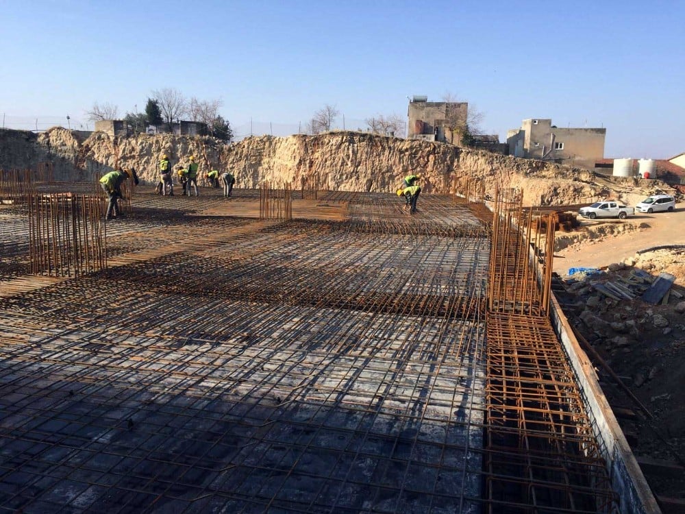 Mardin’de otopark sorununu bitirecek proje hızla yükseliyor 