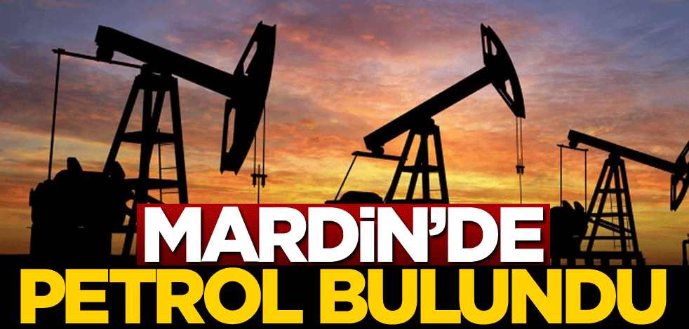 Mardin'de petrol bulundu
