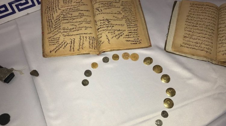 Mardin'de tarihi eser kaçakçısı enselendi