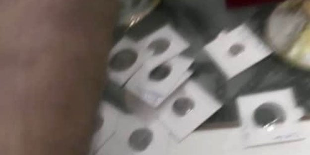 Mardin'de tarihte kullanılan ilk para örneği ele geçirildi