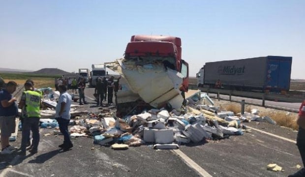 Mardin'de zincirleme trafik kazası: 1 ölü, 3 yaralı