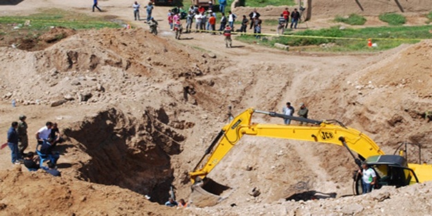 Mardin'deki ölüm kuyularından insan kemikleri çıkıyor
