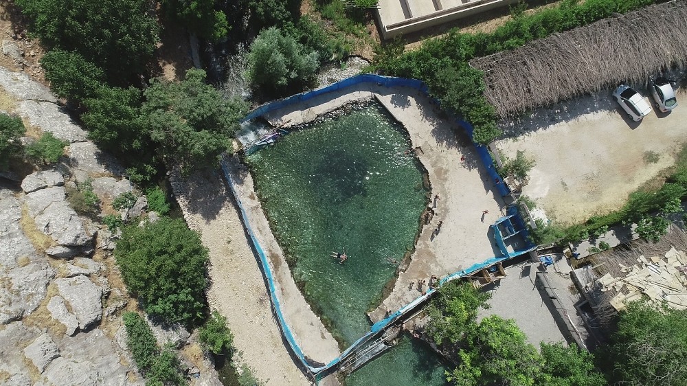 Mardin’in doğa harikası: Beyazsu 