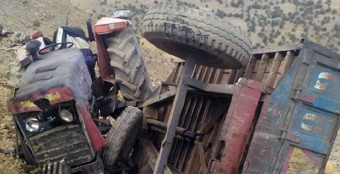 Mardin’in Mazıdağı ilçesinde trafik kazası: 1 ölü, 6 yaralı