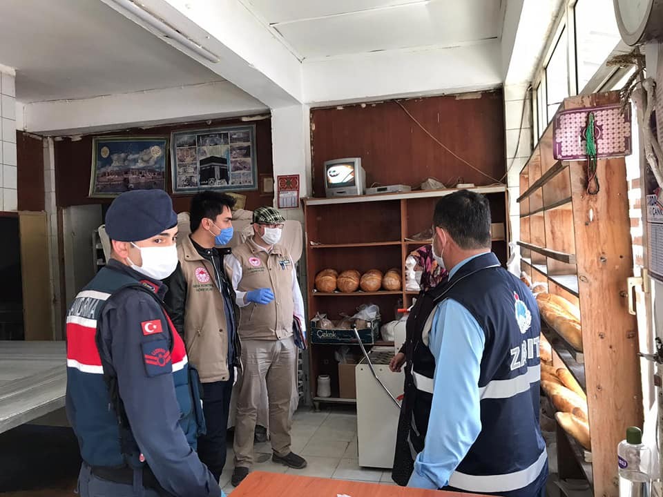 Market ve fırınlarda denetimler sürdürülüyor 