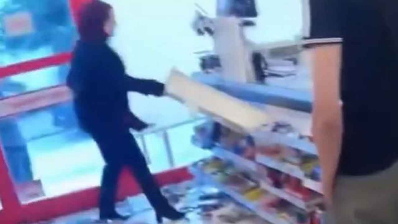 Markete saldıran kadın bakın kim çıktı! Türkiye'nin gündemindeydi