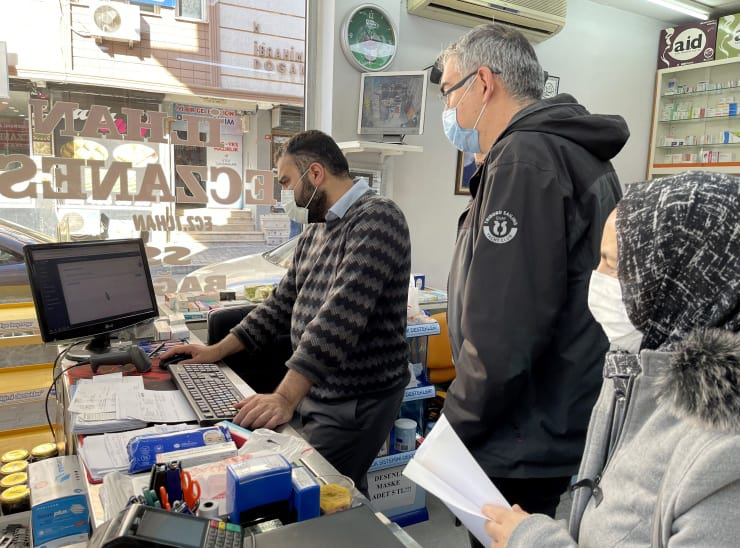 Marketlerden sonra bir denetim de eczacılara