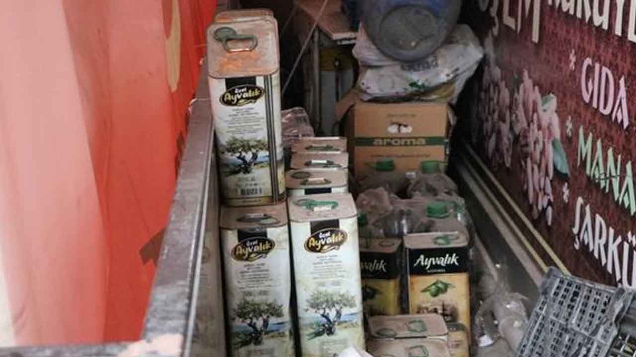 Marketlere dağıtılmadan yakalandı: Bin 500 litre sahte zeytinyağ