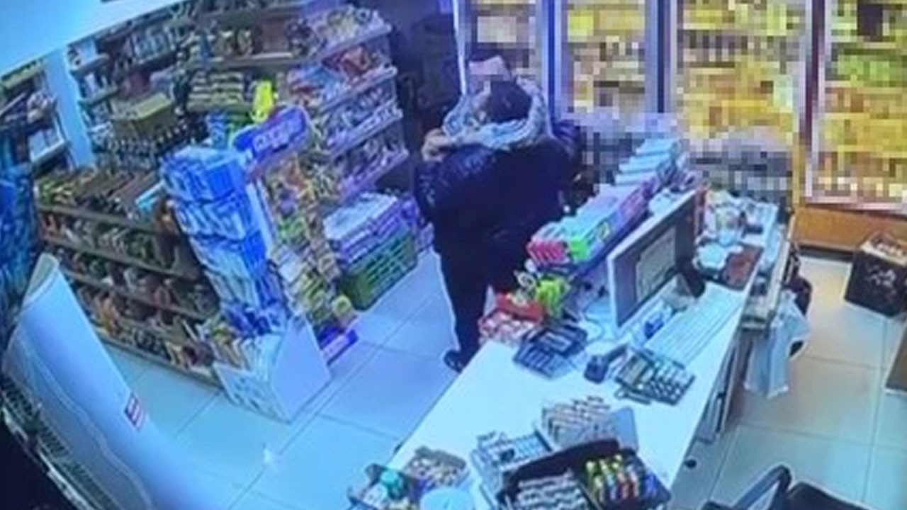 Markette kanlı kavga! Cinayet görüntüleri ortaya çıktı