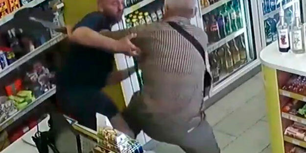 Markette tecavüz girişimi son anda önlendi!