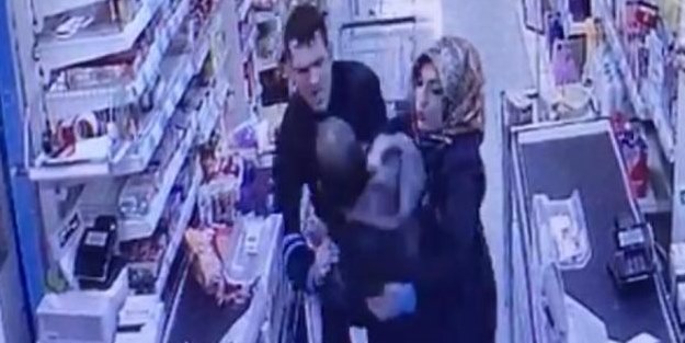 Marketten bebek maması çaldı, gözaltına alındı!