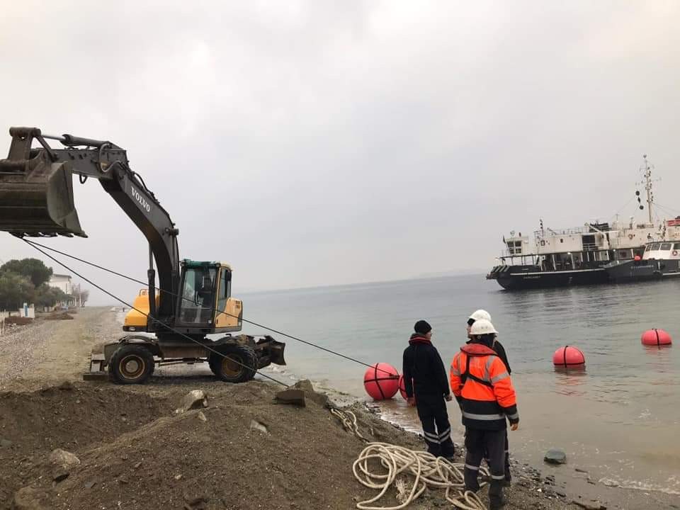 Marmara Adası 15 gün sonra elektiriğe kavuştu 