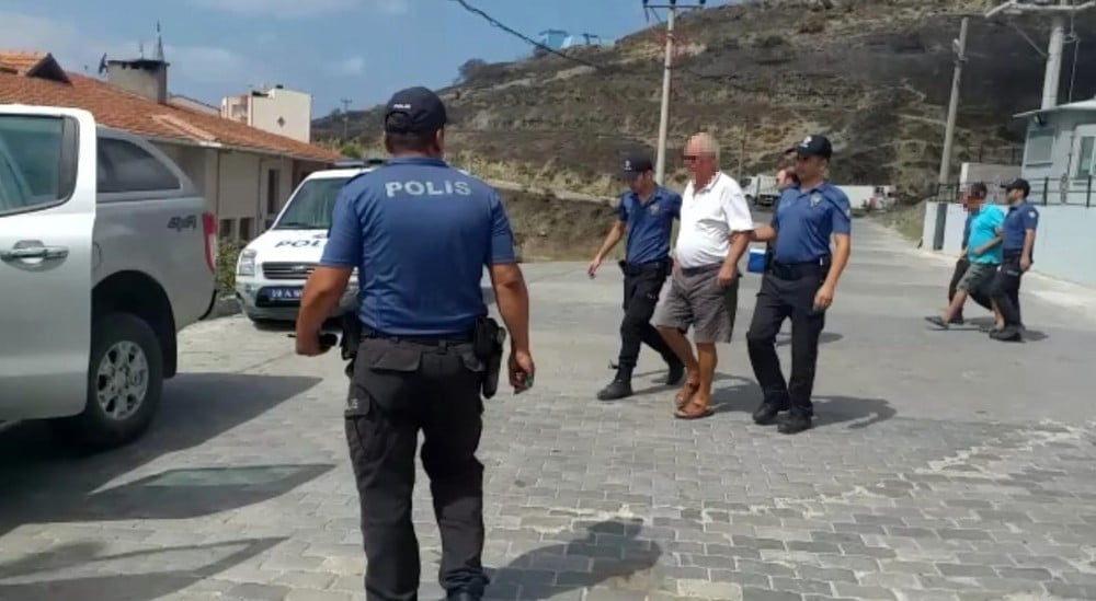 Marmara Adası’ndaki yangınla ilgili baba-oğul adliyede 