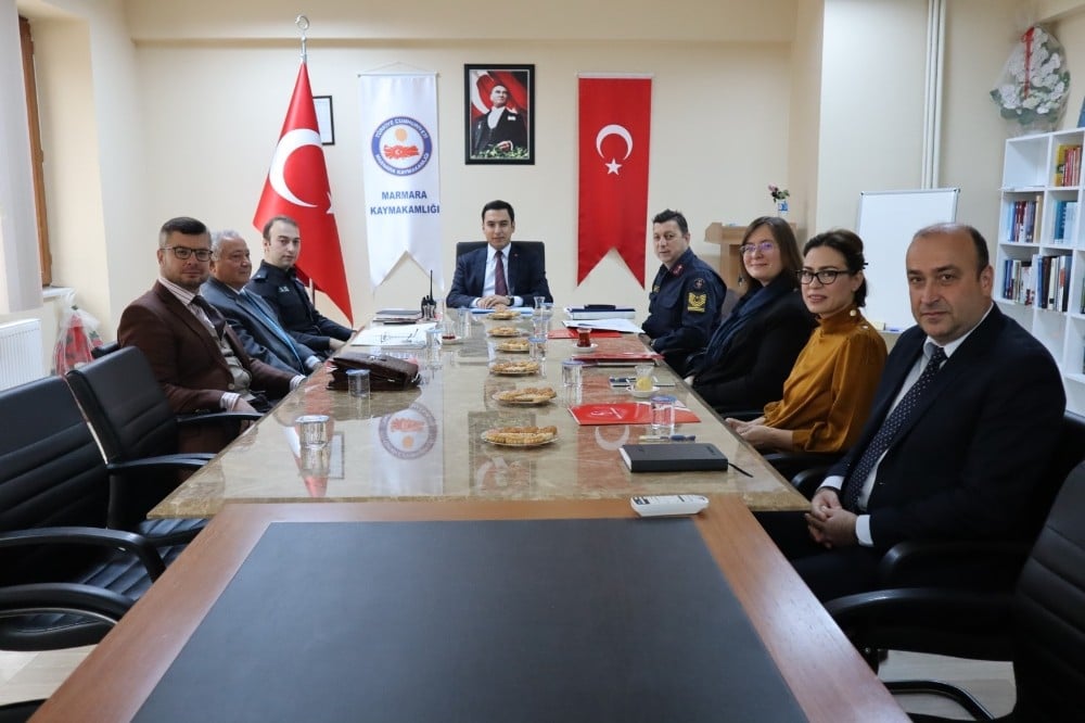 Marmara da Kadına yönelik şiddetle mücadele için toplantı yapıldı 