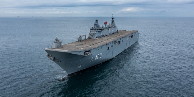 Marmara'da TCG Anadolu hareketliliği