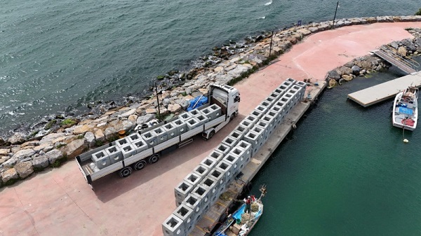 Marmara Denizi'ne bakın neden yapay resif bırakıldı