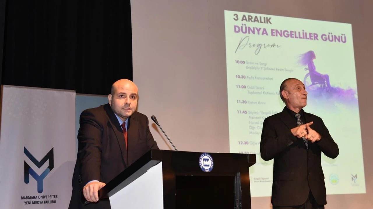 Marmara Üniversitesi’nde 3 Aralık Dünya Engelliler Günü için program