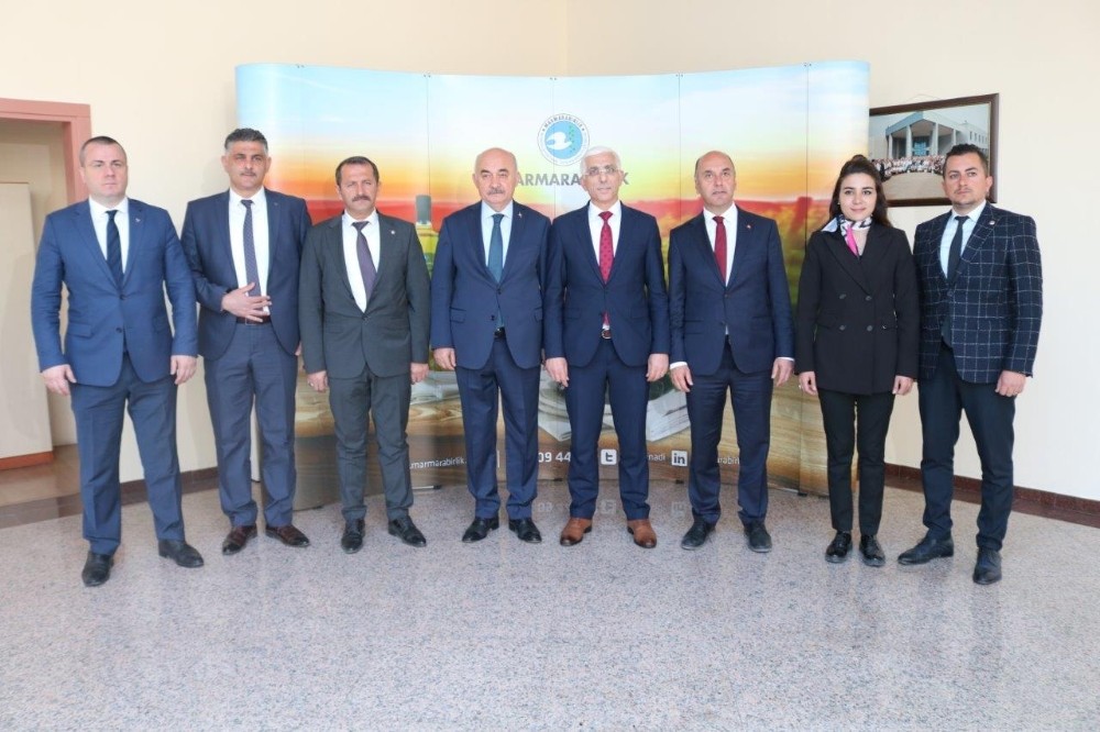 Marmarabirlik’i ziyaret ettiler 