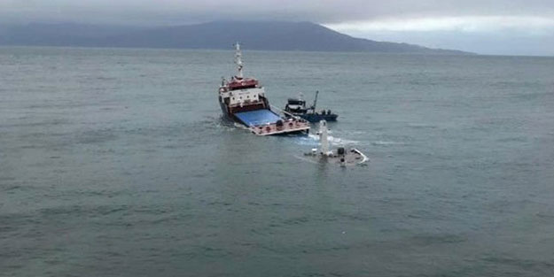 Marmara'da can pazarı! Önce karaya oturdu sonra battı