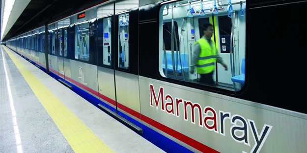 Marmaray seferleri durduruldu