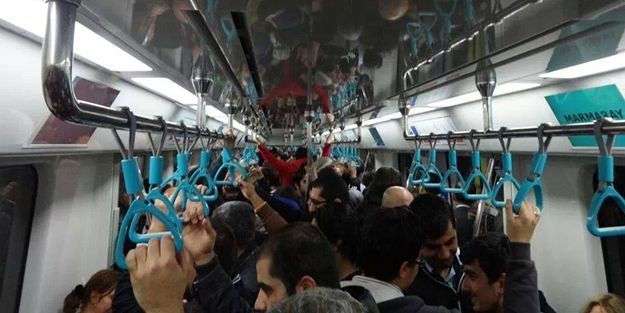 Marmaray'ın ilk seferine yoğun ilgi