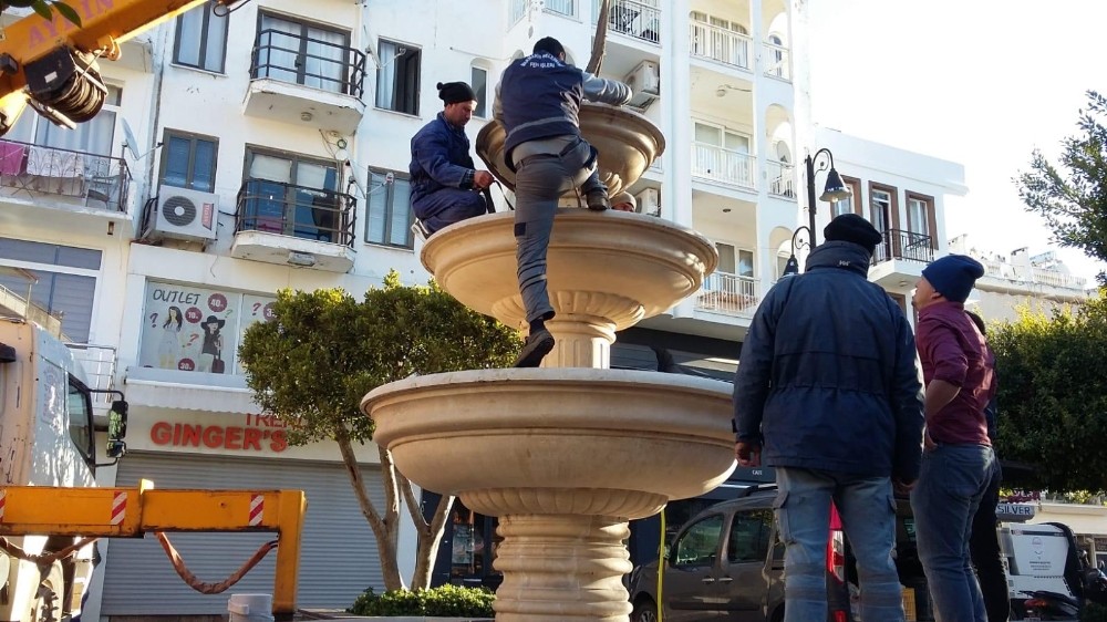 Marmaris çeşmesine tekrar kavuşuyor 