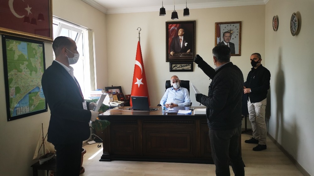 Marmaris Kaymakamı, Vefa Sosyal Destek ekibine kendi makam odasını verdi 