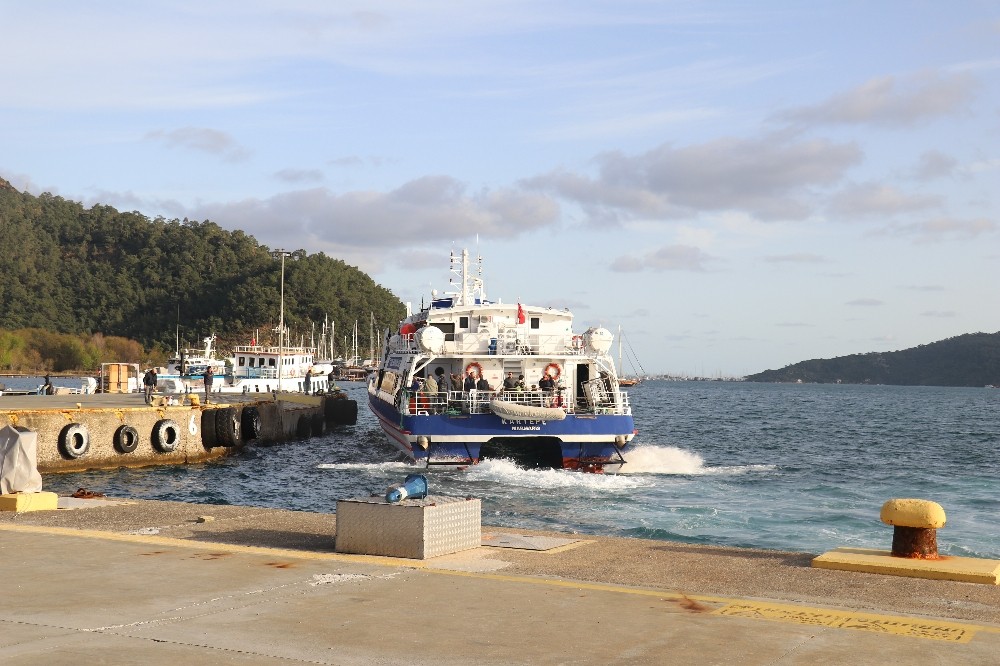 Marmaris-Rodos feribot seferleri geçici süre durduruldu 