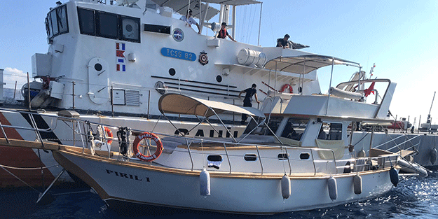 Marmaris ve Datça açıklarında hareketlilik