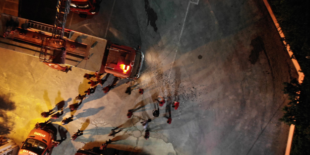 Marmaris yangın ekipleri sevinçle karşılandı: Yorgunluğu ve uykusuzluğu düşünecek vaktimiz olmadı