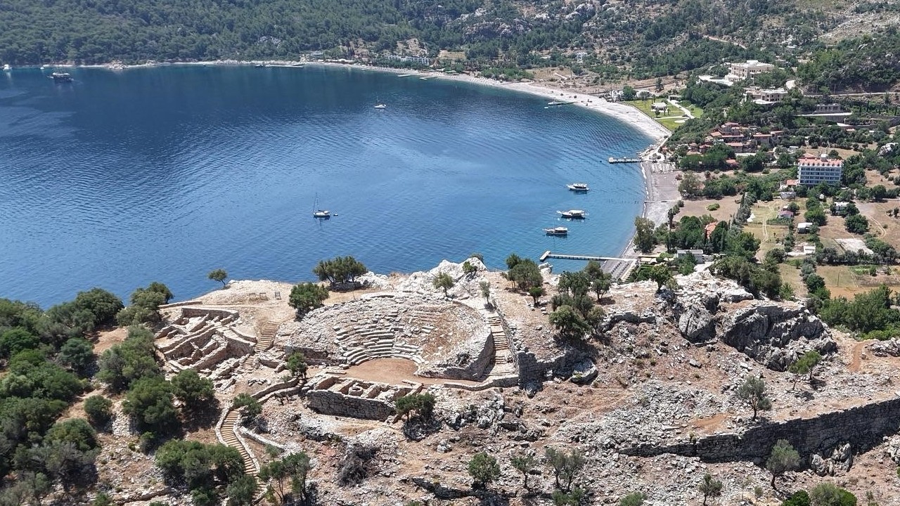 Marmaris’in antik kentlerinde arkeoloji çalışmaları aralıksız sürüyor