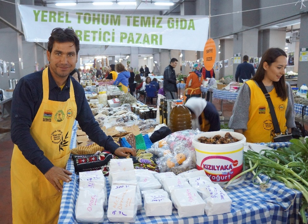 Marmaris’in organik pazarı 2 yaşında 