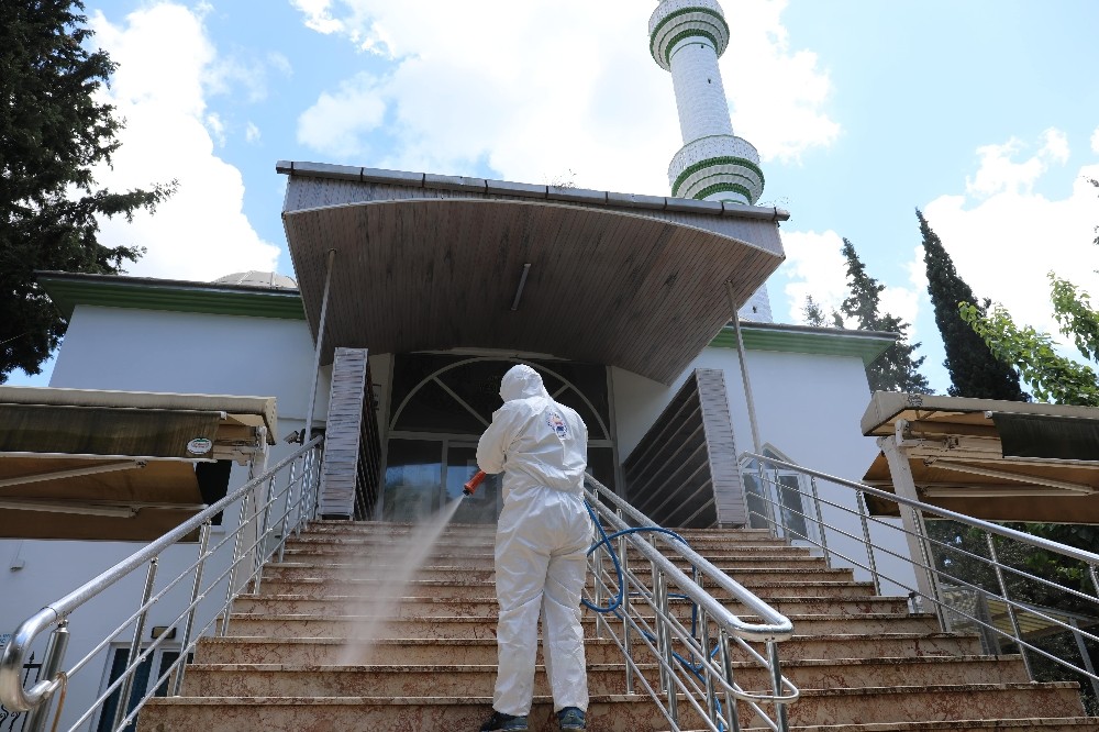 Marmaris’te camiler ibadete hazır 
