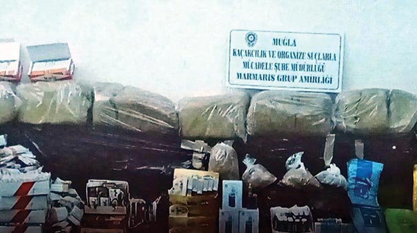 Marmaris'te ele geçirildi! 50 bin TL değerinde...