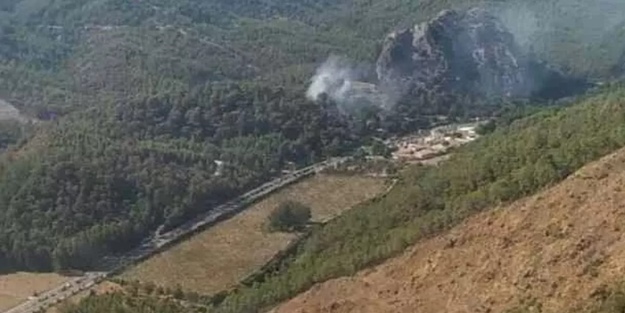 Marmaris'te korkutan orman yangını