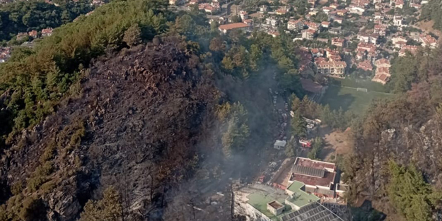 Marmaris'te korkutan orman yangınının çıkış sebebi belli oldu